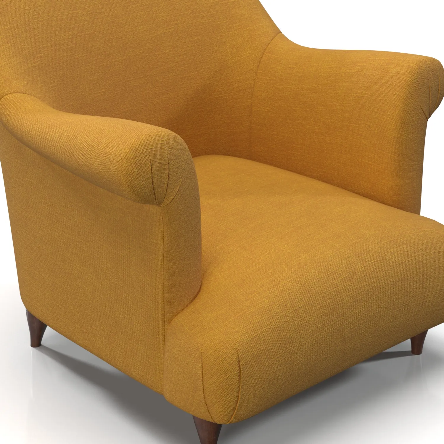 Goddard Armchair PBR 3D Model_05